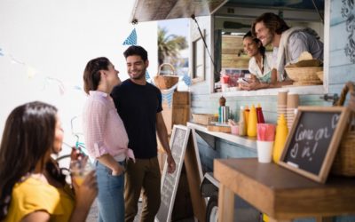 Food Trucks With Reclaimed Wood