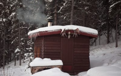 Building an Outdoor Sauna with Reclaimed Wood